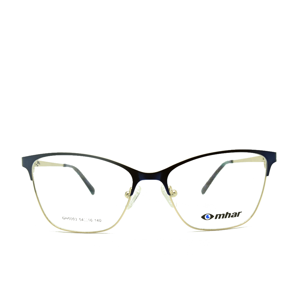 Anteojos de Metal Azul livianos para lentes recetados | MHGH5003AZC5 1 Anteojos de Metal Azul livianos para lentes recetados | MHGH5003AZC5