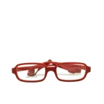 Anteojos de Goma Rojo livianos para lentes recetados | RU008 2 Anteojos de Goma Rojo livianos para lentes recetados | RU008