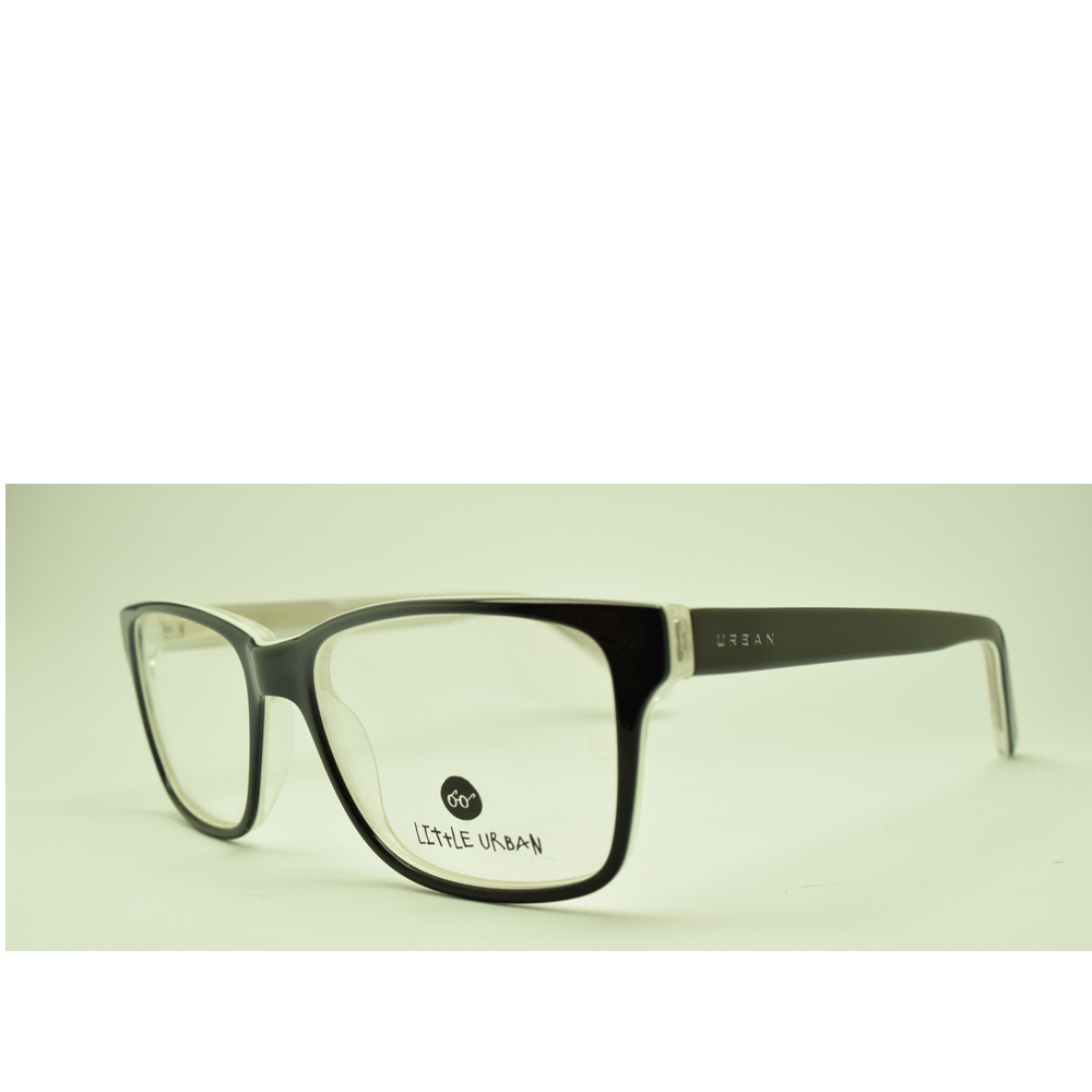 Anteojos de Acetato Negro livianos para lentes recetados | UR116NE