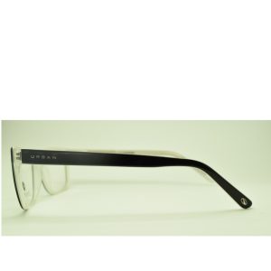 Anteojos de Acetato Negro livianos para lentes recetados | UR116NE 10 Anteojos de Acetato Negro livianos para lentes recetados | UR116NE