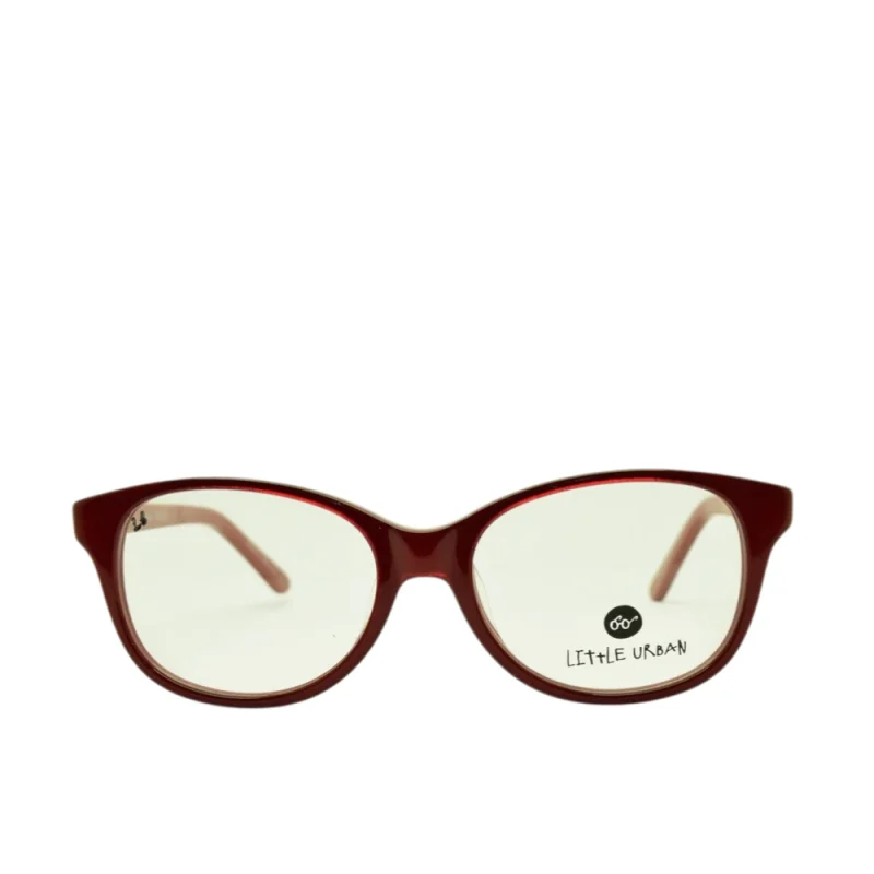 Anteojos de Acetato Rojo livianos para lentes recetados | UR121ROJ