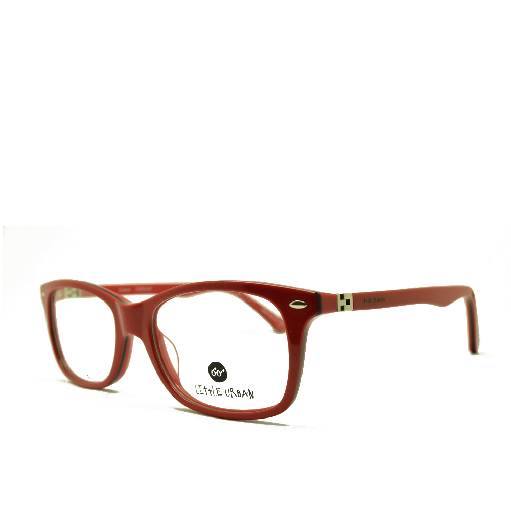 Anteojos de Acetato Rojo livianos para lentes recetados | UR124ROJ