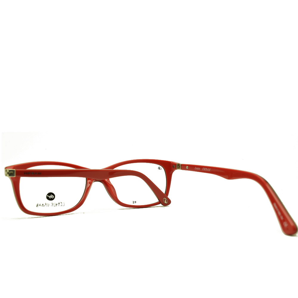 Anteojos de Acetato Rojo livianos para lentes recetados | UR124ROJ