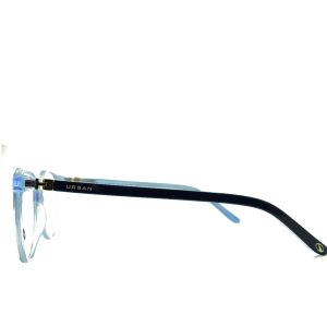 Anteojos de Acetato Celeste livianos para lentes recetados | UR125CE 10 Anteojos de Acetato Celeste livianos para lentes recetados | UR125CE