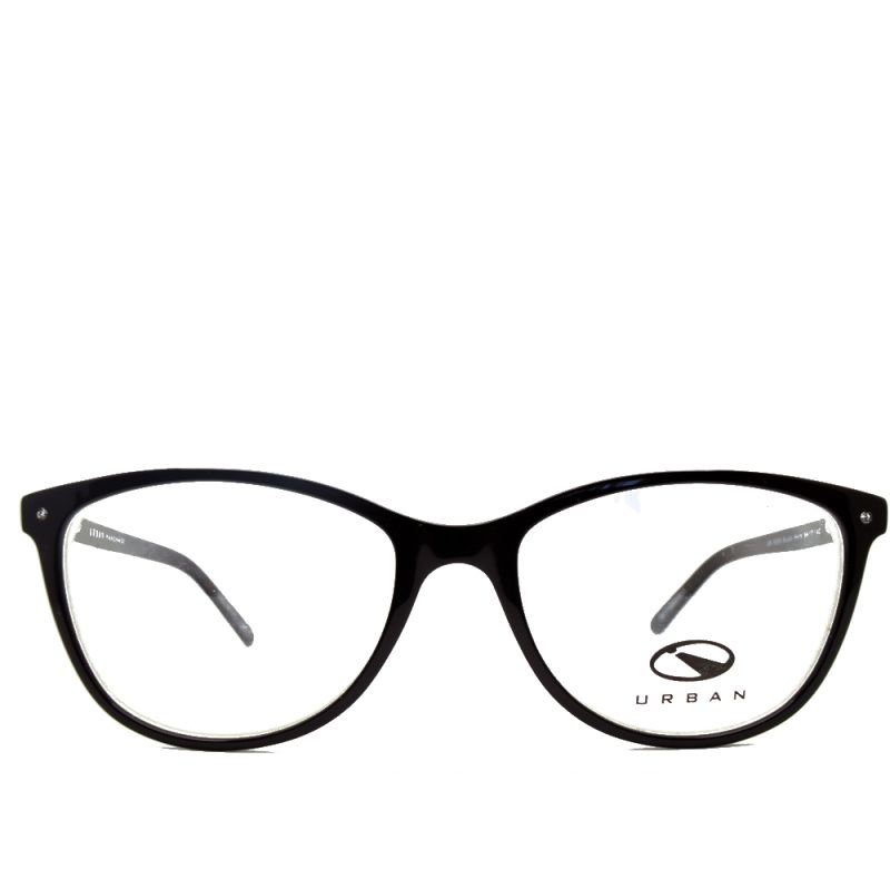 Anteojos de Acetato Negro livianos para lentes recetados | UR5035NE