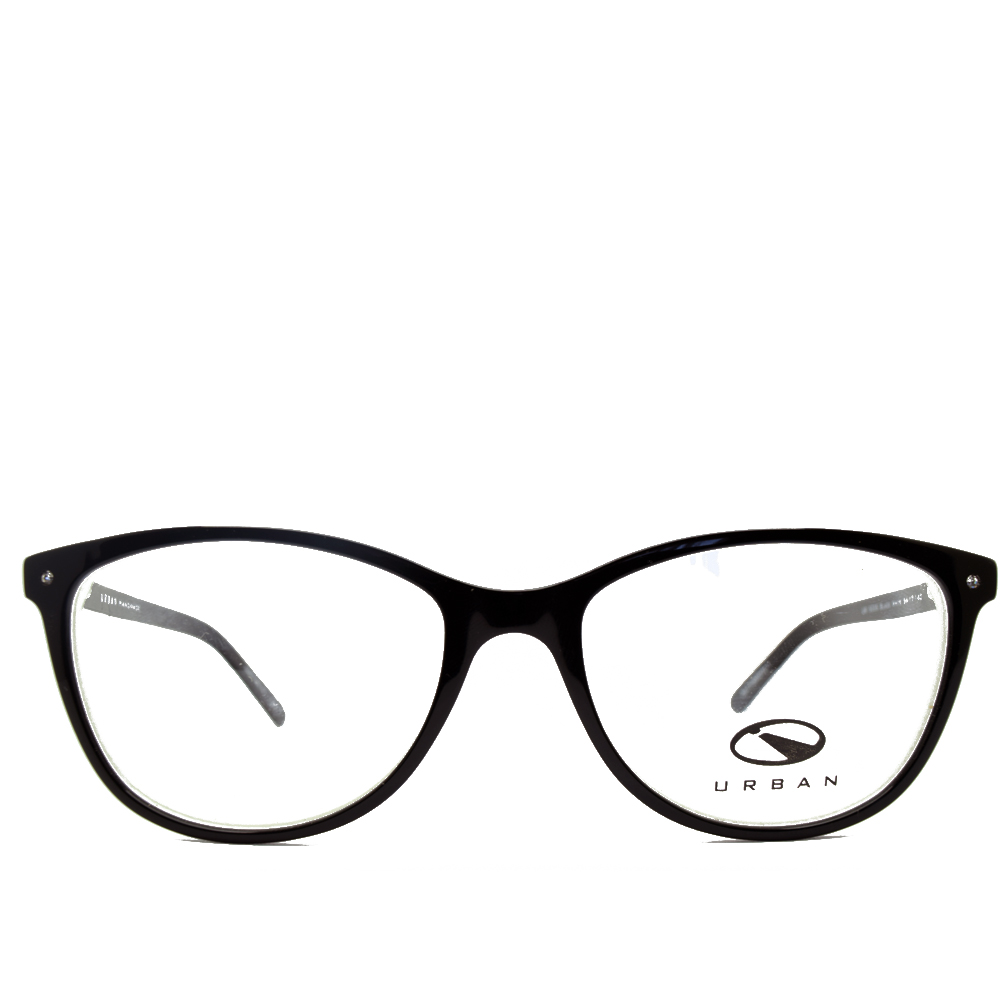 Anteojos de Acetato Negro livianos para lentes recetados | UR5035NE