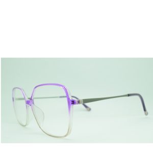 Anteojos de Metal Violeta livianos para lentes recetados | T1008VITRC8 9 Anteojos de Metal Violeta livianos para lentes recetados | T1008VITRC8