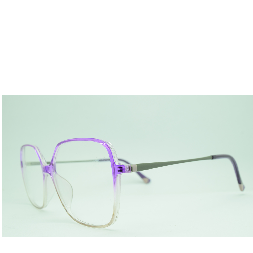 Anteojos de Metal Violeta livianos para lentes recetados | T1008VITRC8