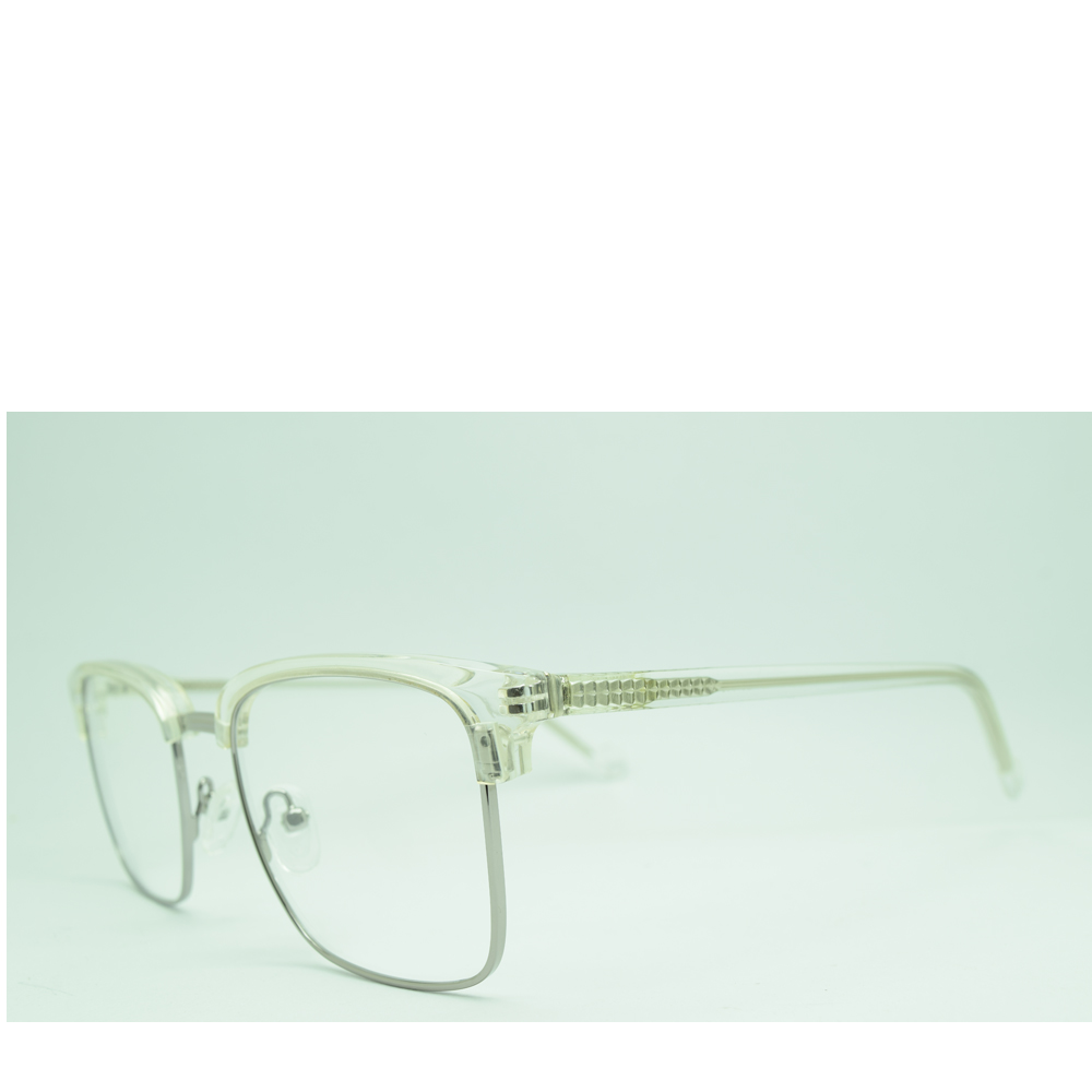 Anteojos de Metal Plata livianos para lentes recetados | YL2087PLTR 4 Anteojos de Metal Plata livianos para lentes recetados | YL2087PLTR