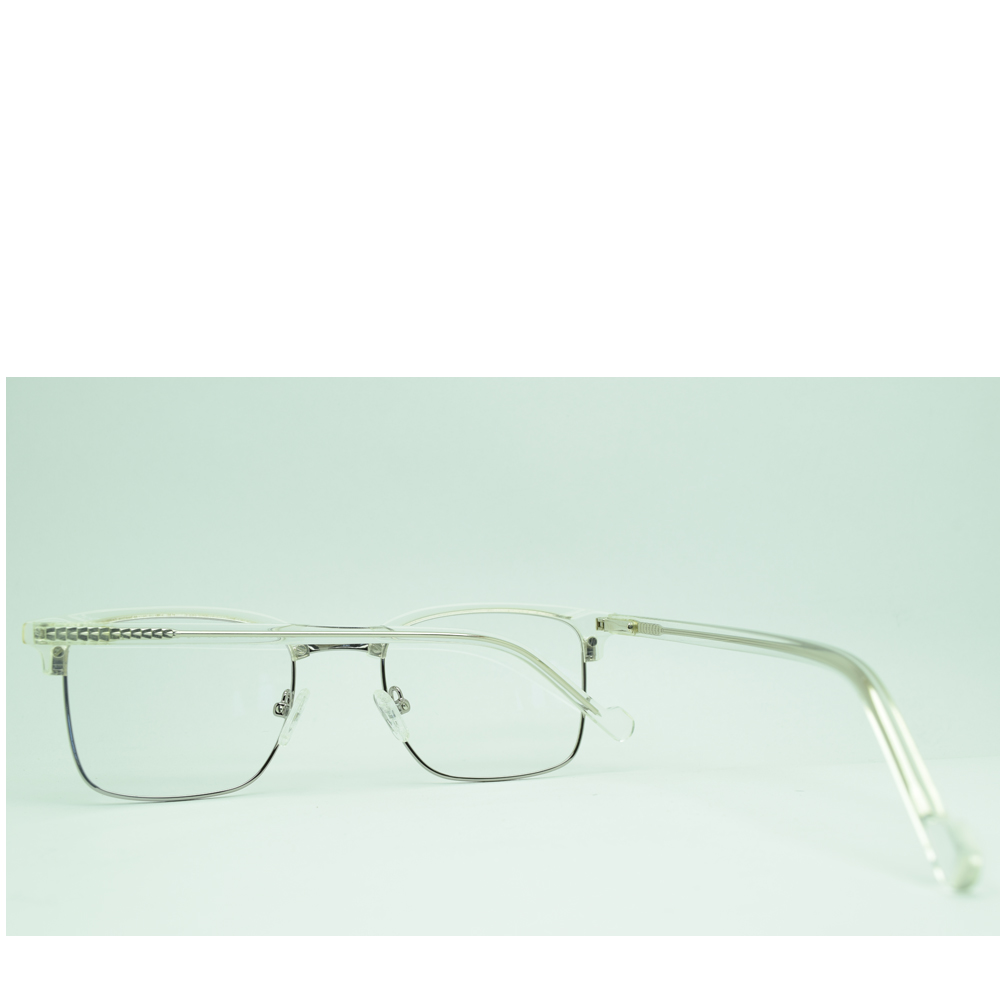 Anteojos de Metal Plata livianos para lentes recetados | YL2087PLTR 6 Anteojos de Metal Plata livianos para lentes recetados | YL2087PLTR