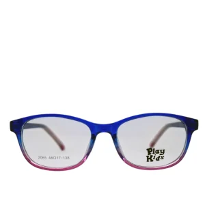Anteojos de Plastico Azul livianos para lentes recetados | PK2065AZRO 8 Anteojos de Plastico Azul livianos para lentes recetados | PK2065AZRO
