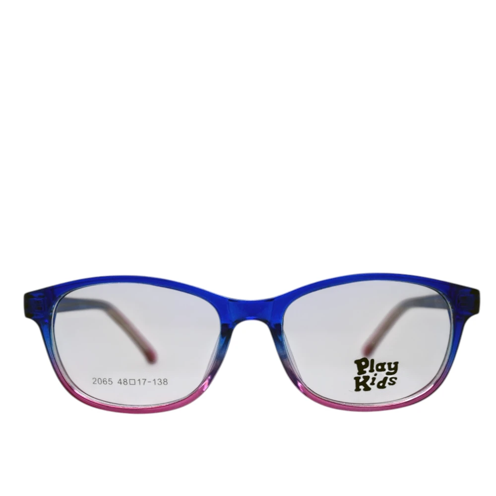 Anteojos de Plastico Azul livianos para lentes recetados | PK2065AZRO