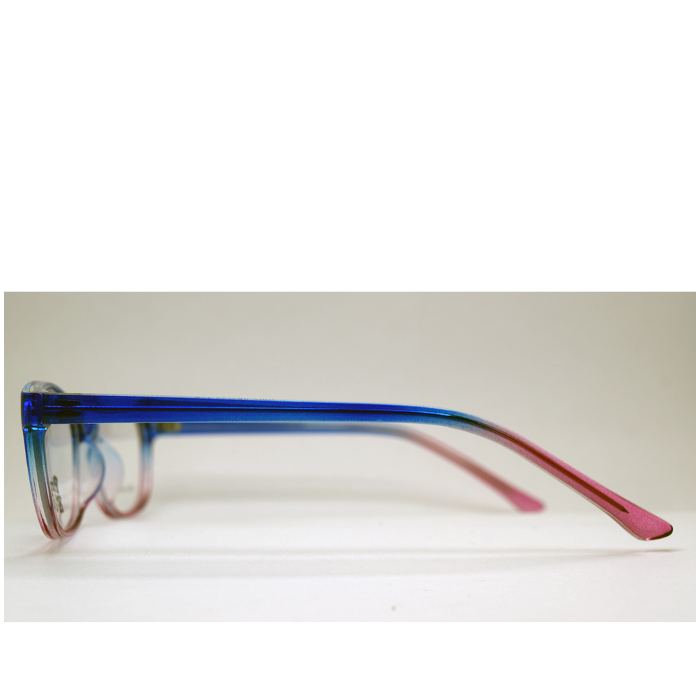 Anteojos de Plastico Azul livianos para lentes recetados | PK2065AZRO