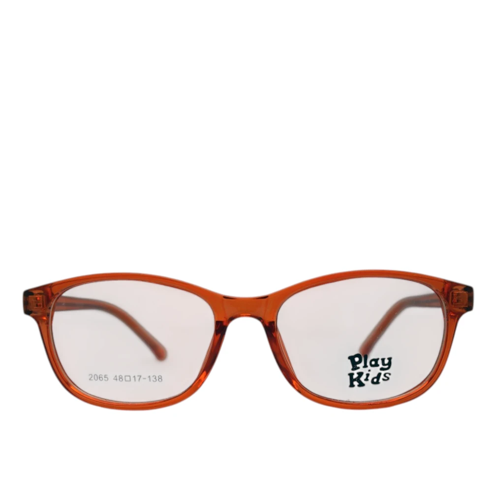 Anteojos de Plastico Naranja livianos para lentes recetados | PK2065NA