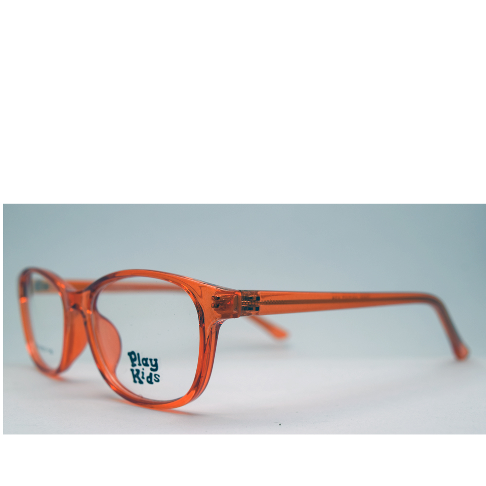 Anteojos de Plastico Naranja livianos para lentes recetados | PK2065NA