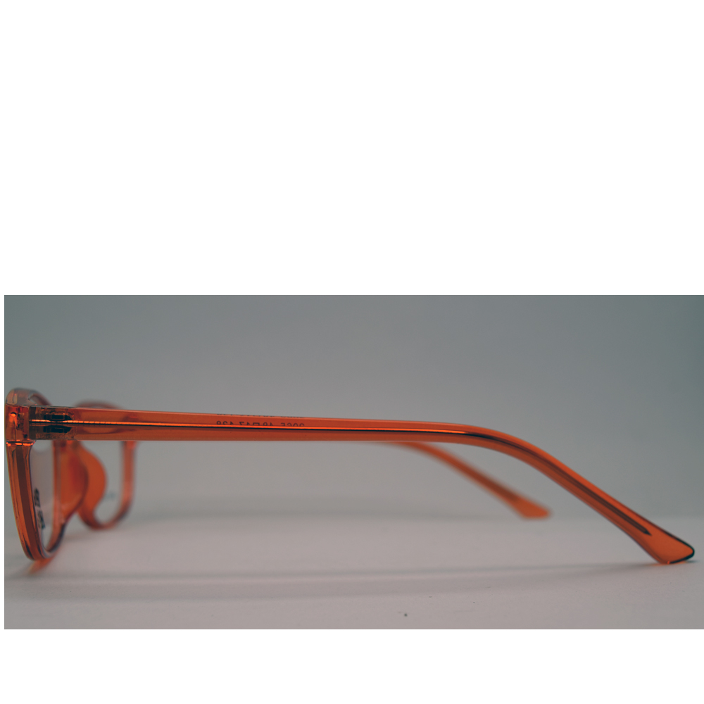 Anteojos de Plastico Naranja livianos para lentes recetados | PK2065NA