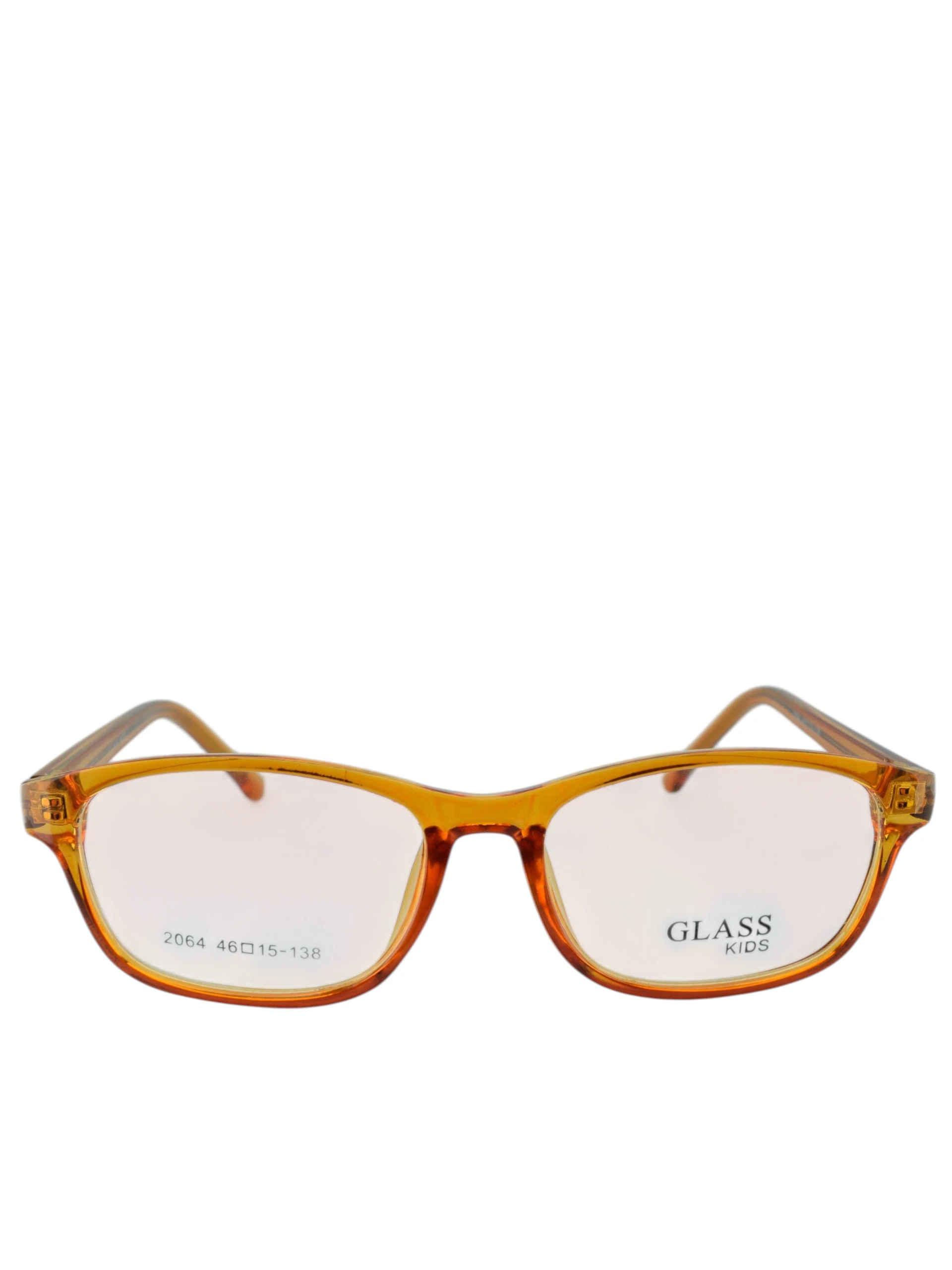 Anteojos de Plastico Naranja livianos para lentes recetados | GL2064NAR
