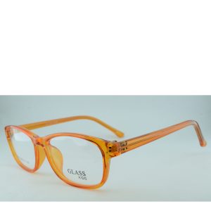 Anteojos de Plastico Naranja livianos para lentes recetados | GL2064NAR 9 Anteojos de Plastico Naranja livianos para lentes recetados | GL2064NAR