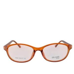 Anteojos de Plastico Naranja livianos para lentes recetados | GL2068NAR 8 Anteojos de Plastico Naranja livianos para lentes recetados | GL2068NAR