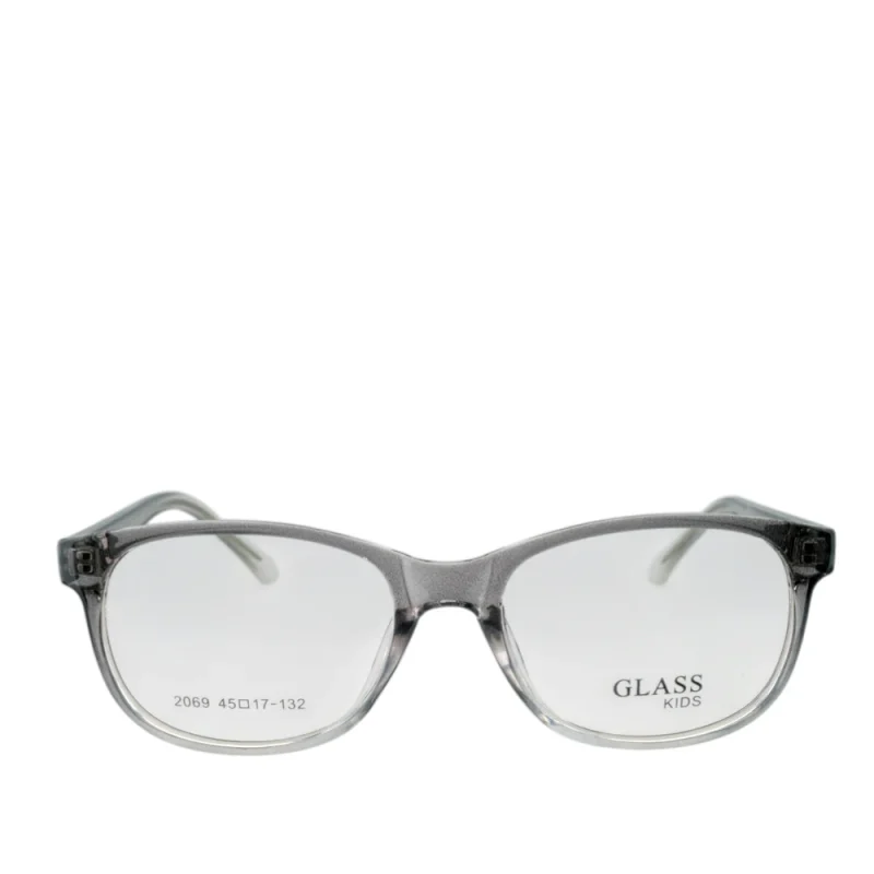 Anteojos de Plastico Gris livianos para lentes recetados | GL2069GRTR