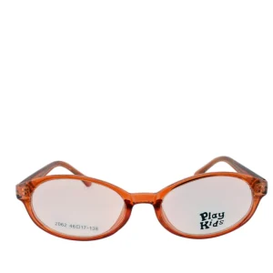 Anteojos de Plastico Naranja livianos para lentes recetados | PK2062NAR 8 Anteojos de Plastico Naranja livianos para lentes recetados | PK2062NAR