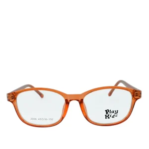 Anteojos de Plastico Naranja livianos para lentes recetados | PK2066NAR 8 Anteojos de Plastico Naranja livianos para lentes recetados | PK2066NAR