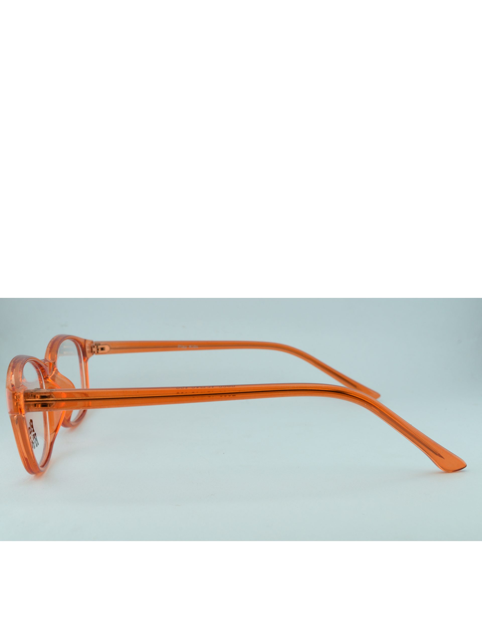 Anteojos de Plastico Naranja livianos para lentes recetados | PK2066NAR