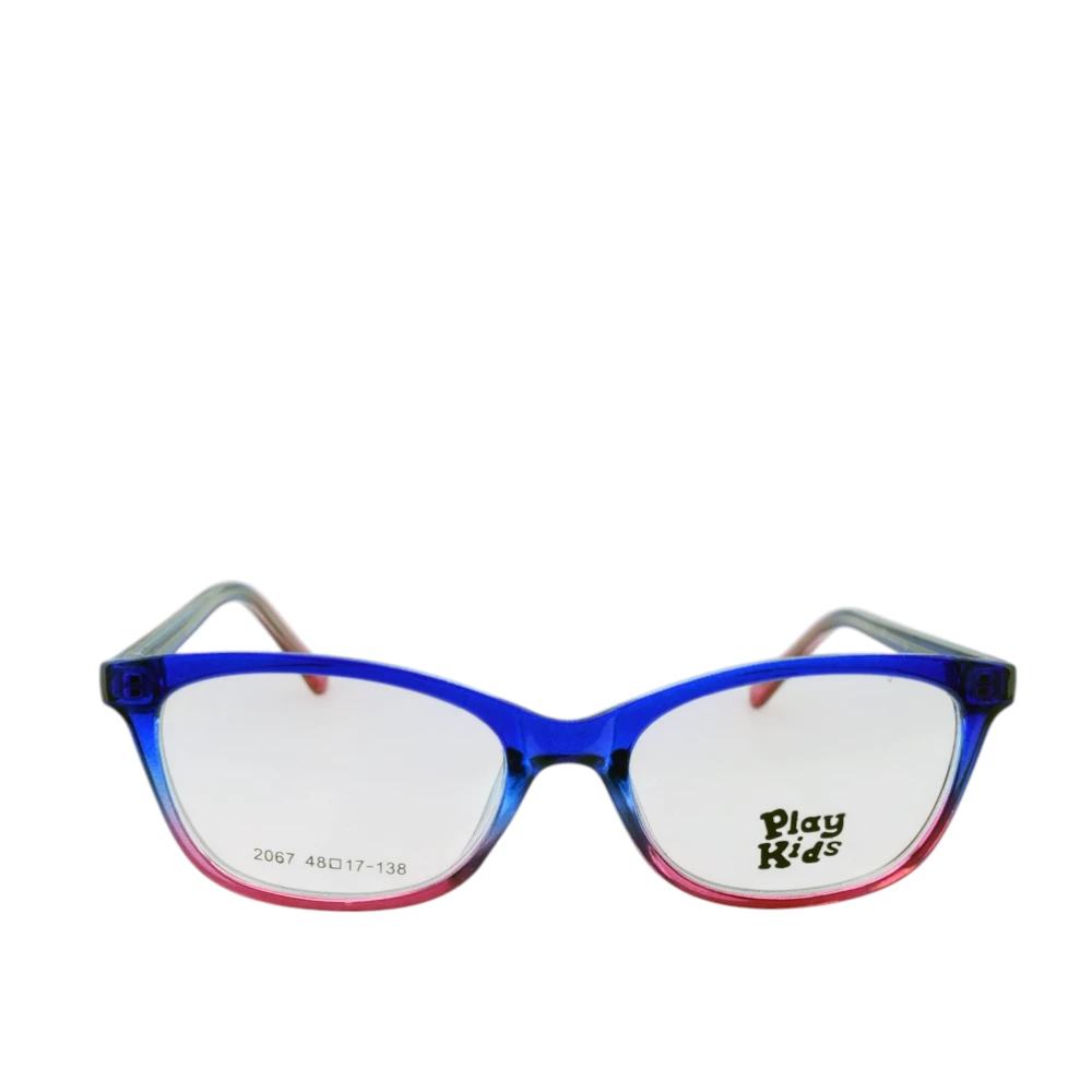 Anteojos de Plastico Azul livianos para lentes recetados | PK2067AZRO
