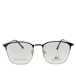 Anteojos de Metal Negro livianos para lentes recetados | ZJAM10008NEDO 1 Anteojos de Metal Negro livianos para lentes recetados | ZJAM10008NEDO