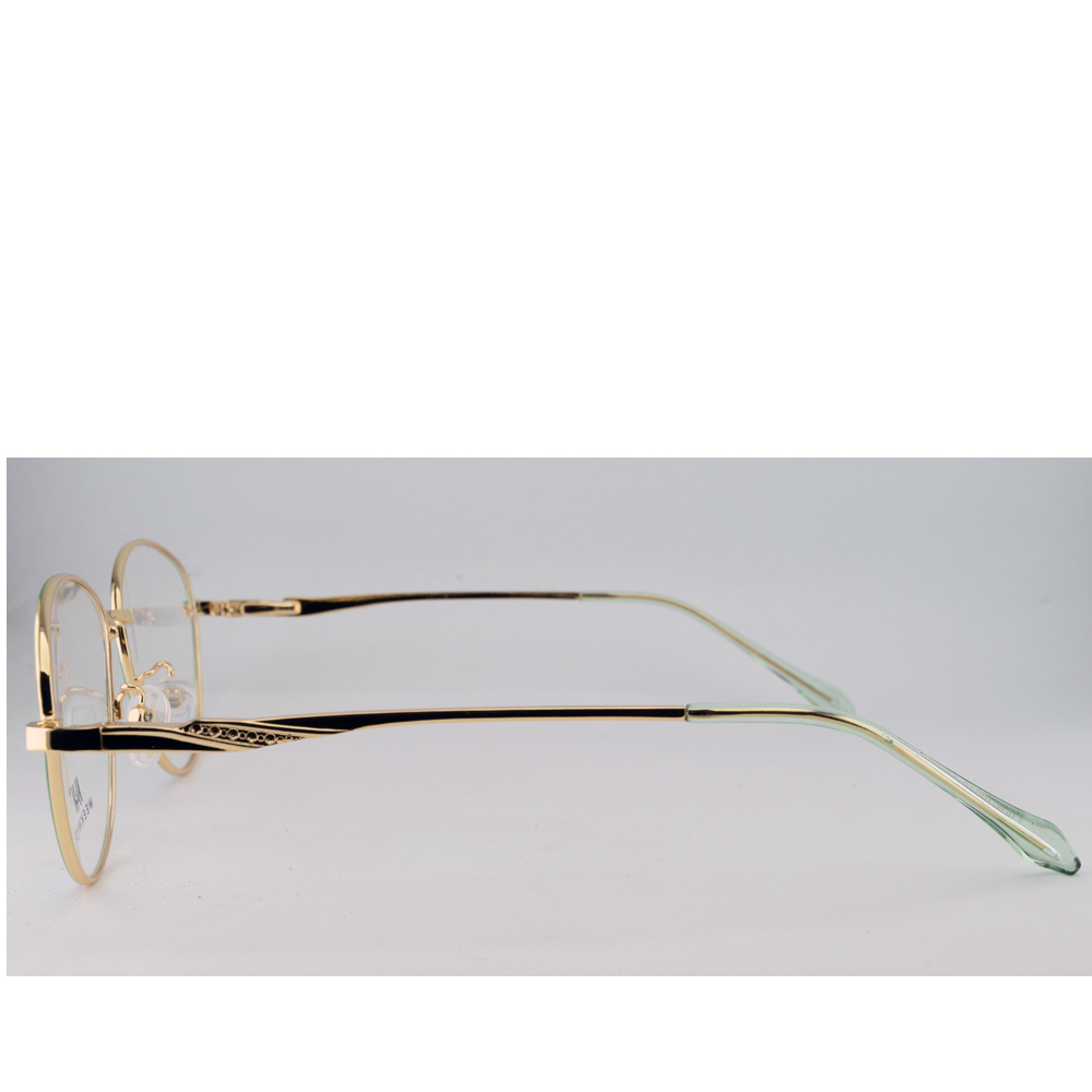 Anteojos de Metal Verde livianos para lentes recetados | ZJAM10016VEDO