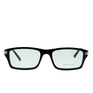 Anteojos de Plastico Negro livianos para lentes recetados | 2583NE 8 Anteojos de Plastico Negro livianos para lentes recetados | 2583NE
