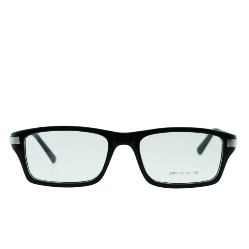 Anteojos de Plastico Negro livianos para lentes recetados | 2583NE