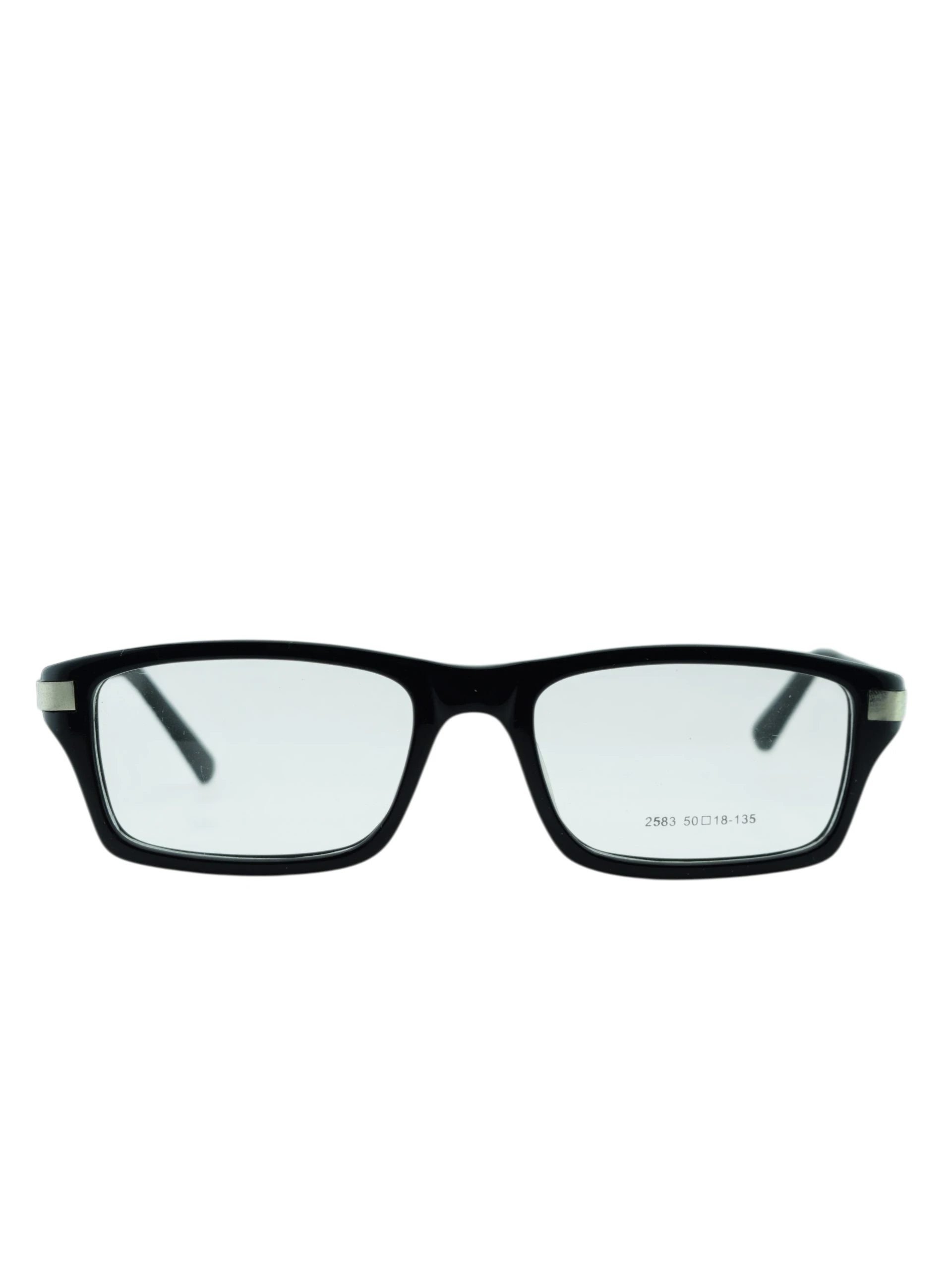 Anteojos de Plastico Negro livianos para lentes recetados | 2583NE