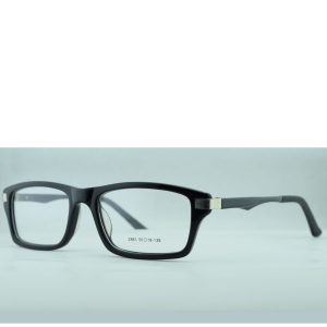 Anteojos de Plastico Negro livianos para lentes recetados | 2583NE 9 Anteojos de Plastico Negro livianos para lentes recetados | 2583NE