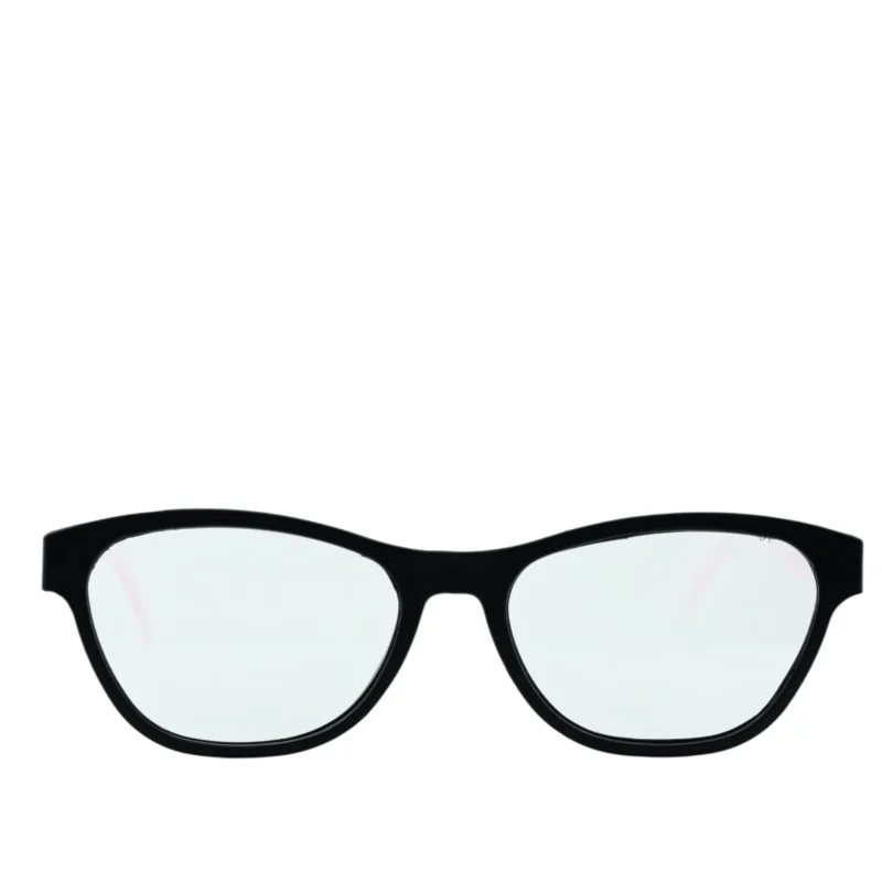 Anteojos de Goma Negro livianos para lentes recetados | GOMAPRO1NEROSTR