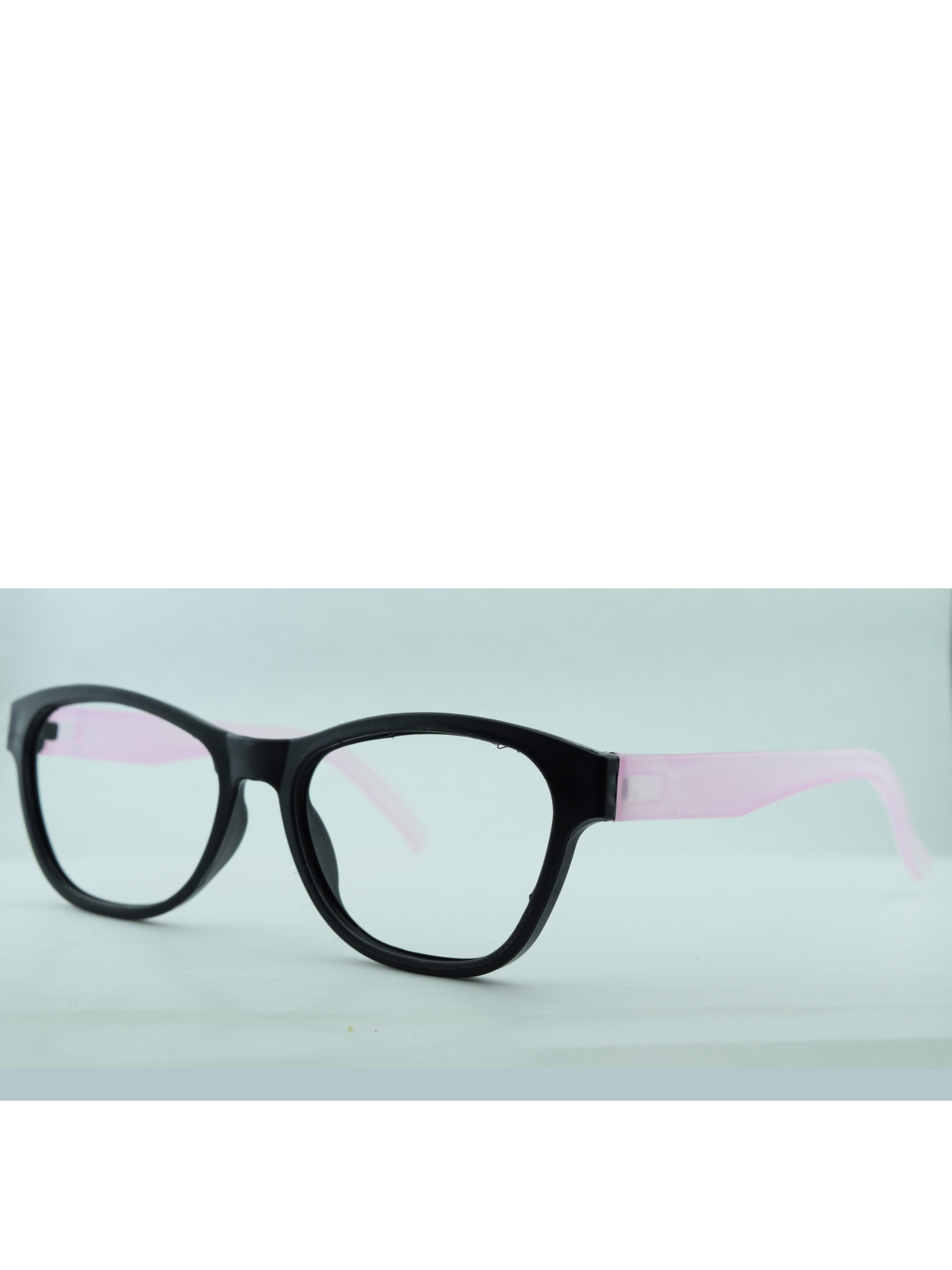 Anteojos de Goma Negro livianos para lentes recetados | GOMAPRO1NEROSTR