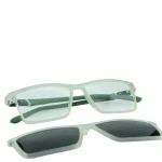 Anteojos Clip On de Plastico Transparente livianos 2 en 1 | X-1201CPTRC7 2 Anteojos Clip On de Plastico Transparente livianos 2 en 1 | X-1201CPTRC7