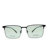 Anteojos de Metal Negro livianos para lentes recetados | 8610NeNENEC3 2 Anteojos de Metal Negro livianos para lentes recetados | 8610NeNENEC3