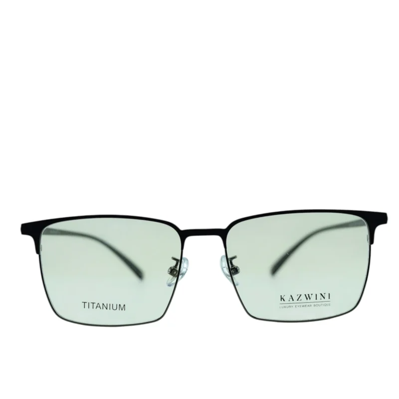 Anteojos de Metal Negro livianos para lentes recetados | 8610NeNENEC3