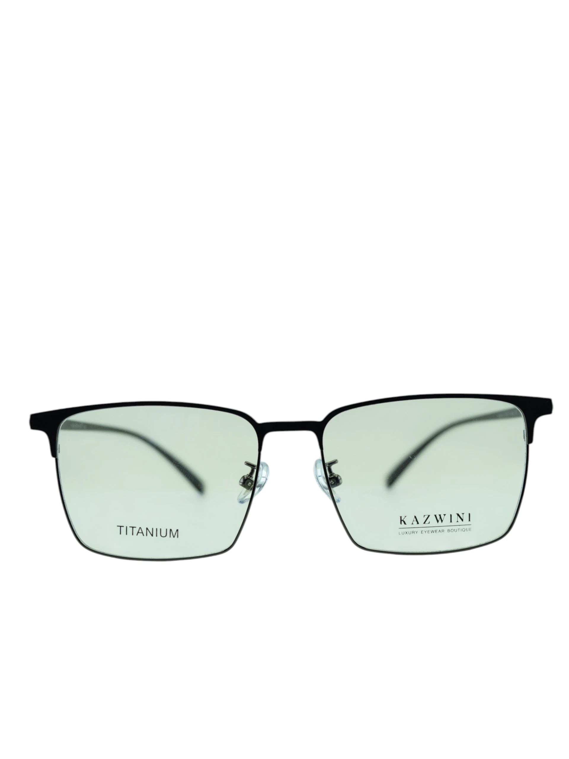 Anteojos de Metal Negro livianos para lentes recetados | 8610NeNENEC3