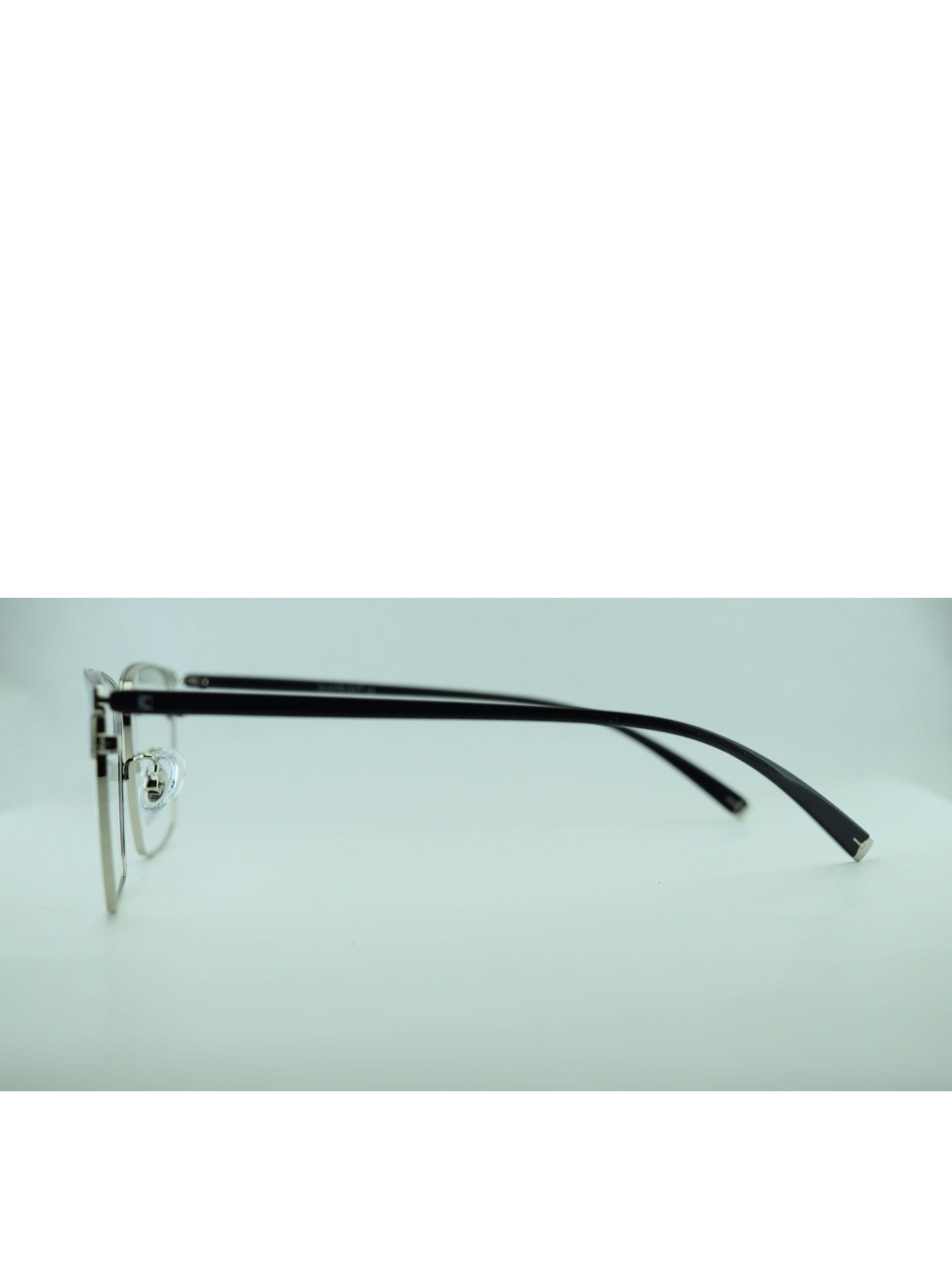 Anteojos de Metal Negro livianos para lentes recetados | 8610NEPLC4