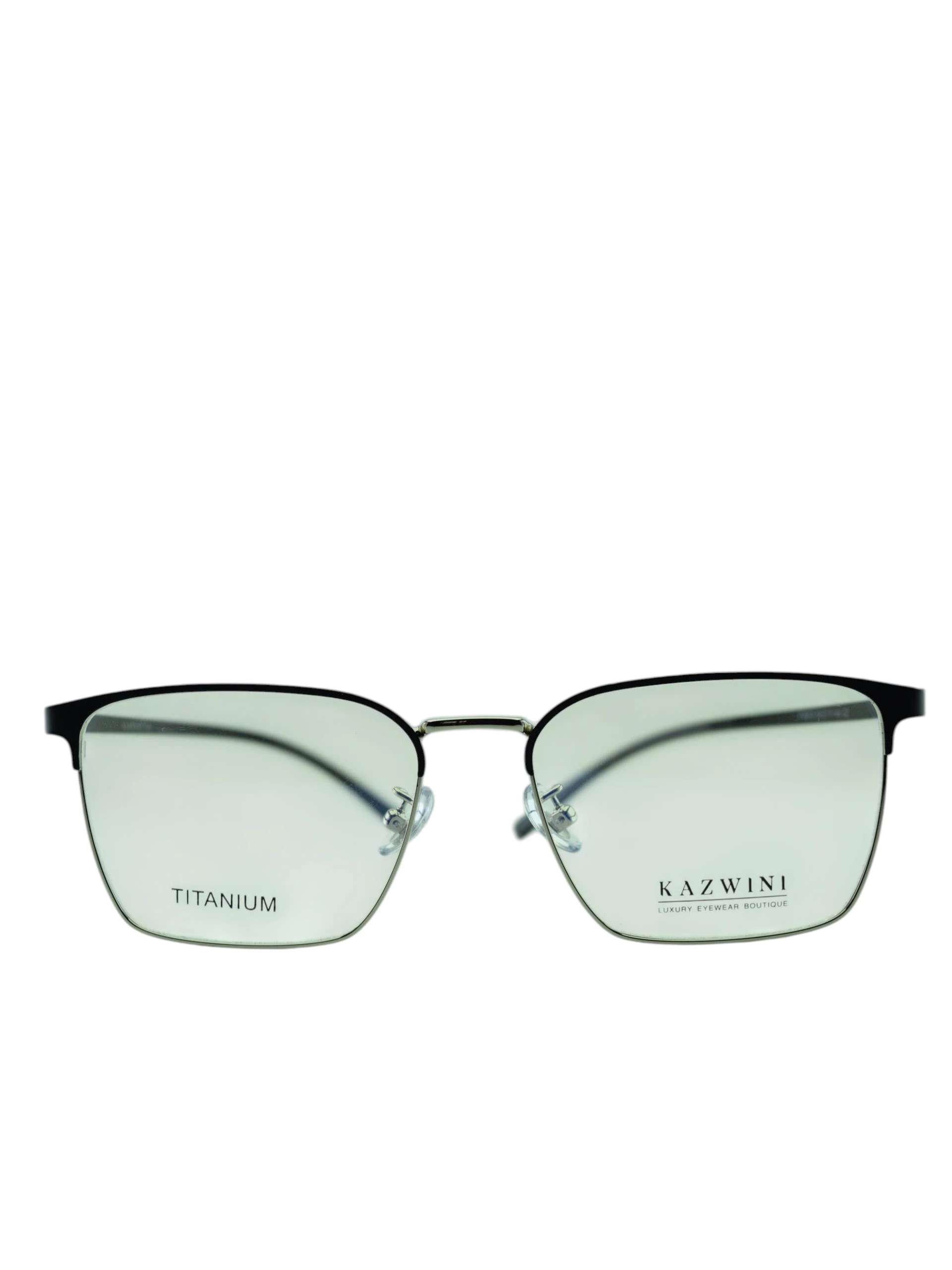 Anteojos de Metal Negro livianos para lentes recetados | 8613NePLNEC2