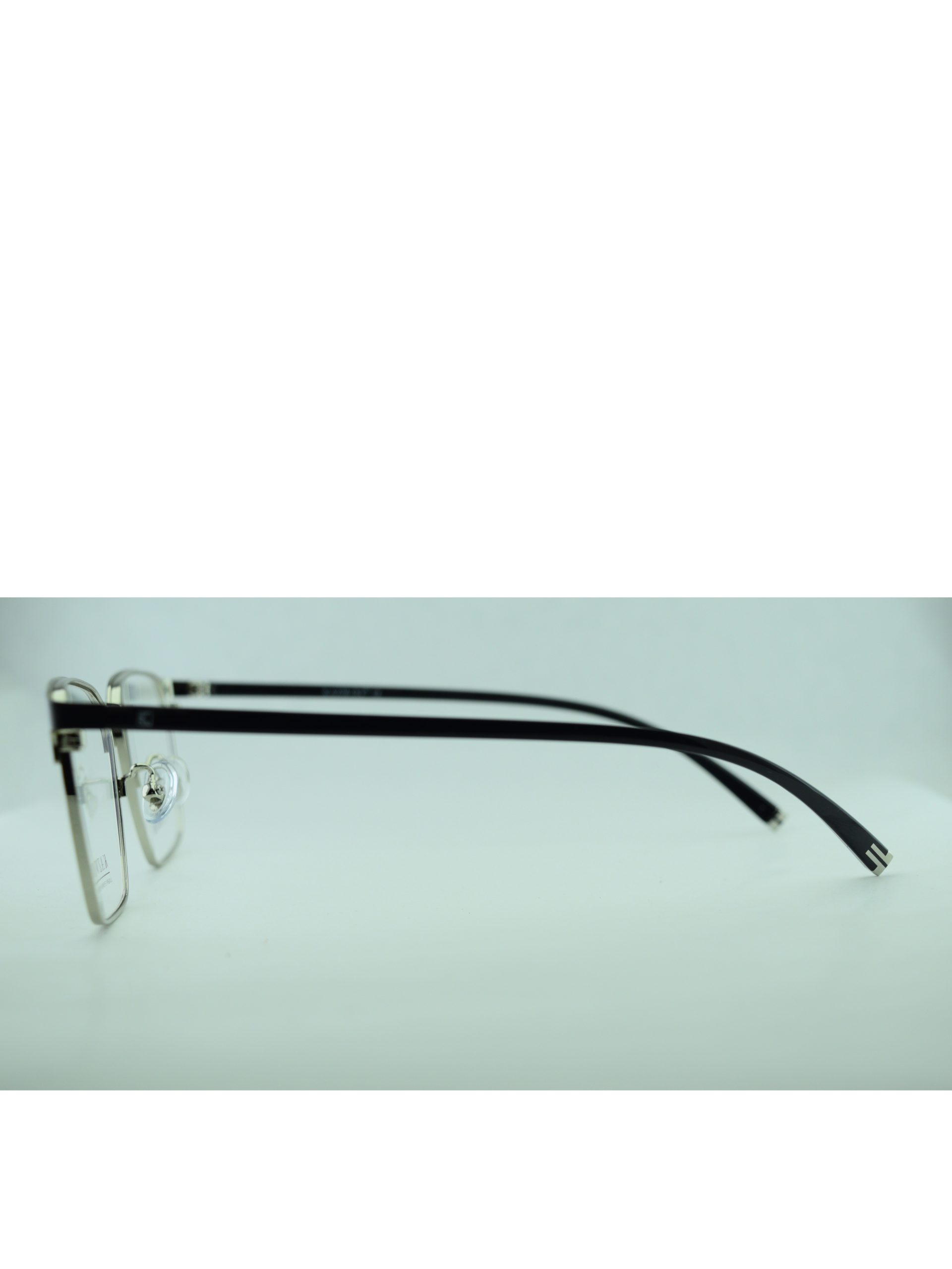 Anteojos de Metal Negro livianos para lentes recetados | 8613NePLNEC2