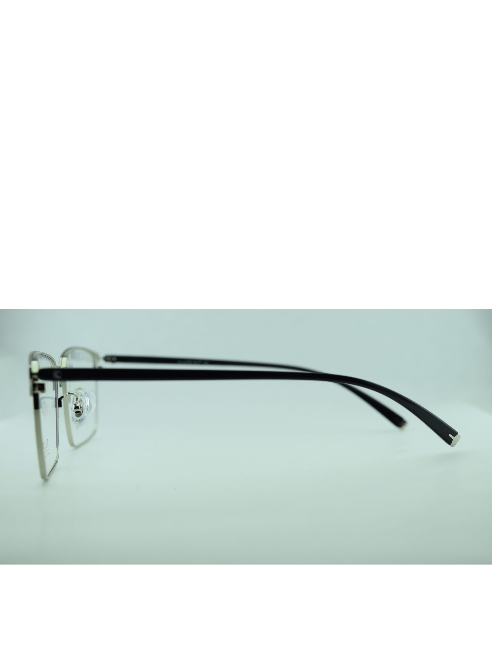 Anteojos de Metal Negro livianos para lentes recetados | 8614NePLNEC2