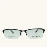 Anteojos de Metal Negro livianos para lentes recetados | GF256NeC2C1 2 Anteojos de Metal Negro livianos para lentes recetados | GF256NeC2C1