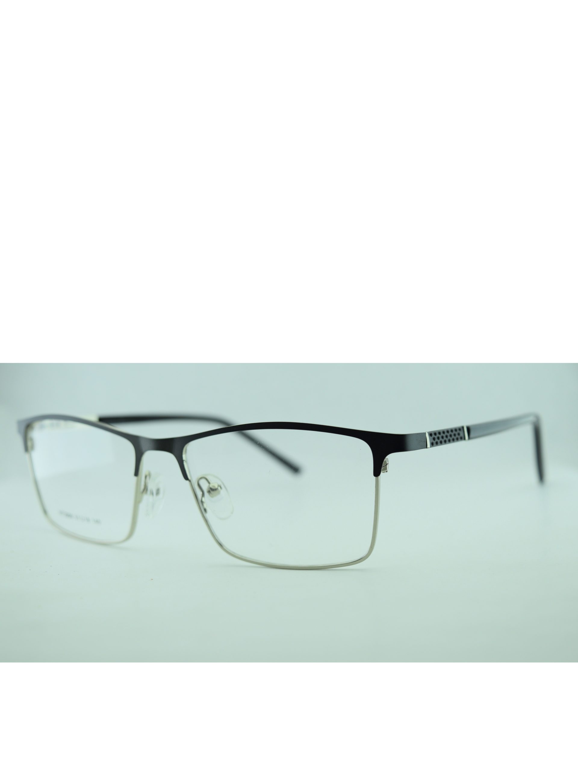 Anteojos de Metal Negro livianos para lentes recetados | HT3006NePLNE