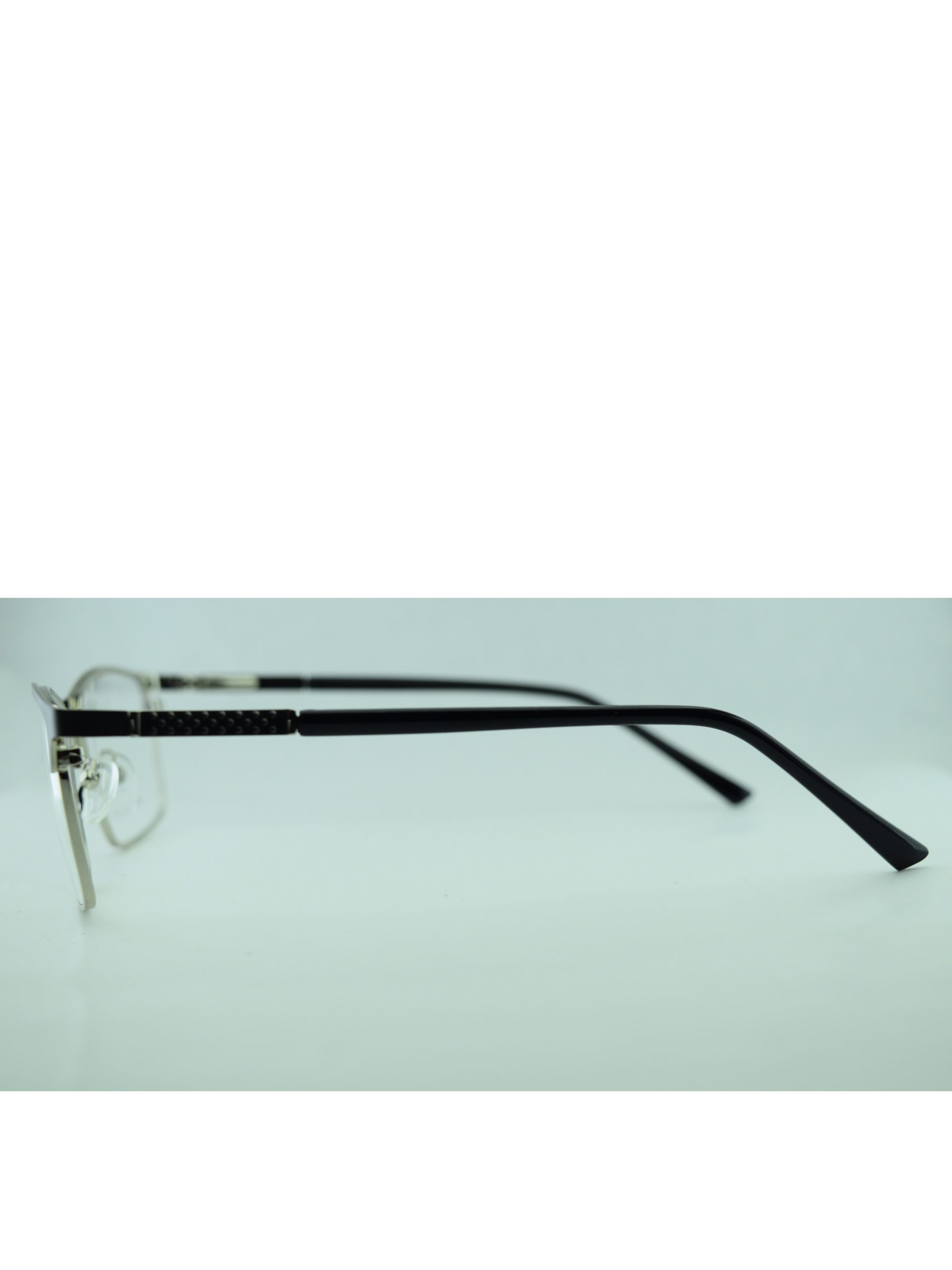 Anteojos de Metal Negro livianos para lentes recetados | HT3006NePLNE