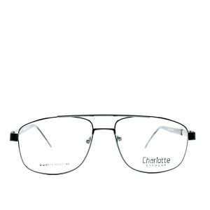 Anteojos de Metal Gris livianos para lentes recetados | CHA81014GR 8 Anteojos de Metal Gris livianos para lentes recetados | CHA81014GR