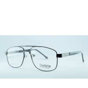 Anteojos de Metal Gris livianos para lentes recetados | CHA81014GR 9 Anteojos de Metal Gris livianos para lentes recetados | CHA81014GR