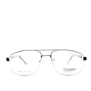 Anteojos de Metal Plateado livianos para lentes recetados | CHA81014PLA 8 Anteojos de Metal Plateado livianos para lentes recetados | CHA81014PLA